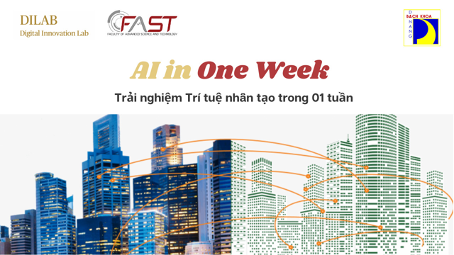 Training course "Experiencing the Artificial Intelligence in 1 week" for high school students organized by the Digital Innovation Lab DILab and the Faculty of Advanced Science and Technology